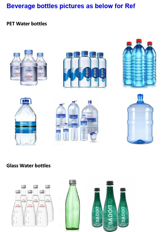 garrafas de água