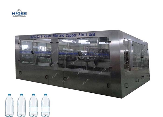 China Máquina de enchimento automática conduzida elétrica 3 da água em 1 CGF18-18-6 garantia de 1 ano fornecedor