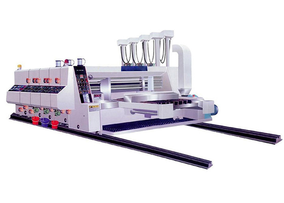 China Equipamento de impressão cortado da cartonagem do cartão ondulado máquina de alta velocidade fornecedor