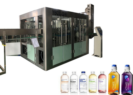 China Máquina de enchimento automática da água de 550 Ml para a garrafa plástica do animal de estimação, baixo ruído do corredor fornecedor