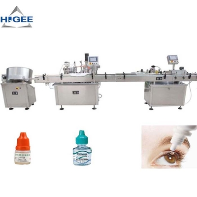 China Engarrafamento da precisão alta que tampa e máquina de etiquetas para a gota de olho fornecedor