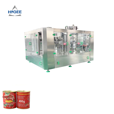 China Higee enlatou o enchimento enlatado doce de enchimento e de selagem do molho de tomate da máquina de pimentão do molho emendando a máquina fornecedor