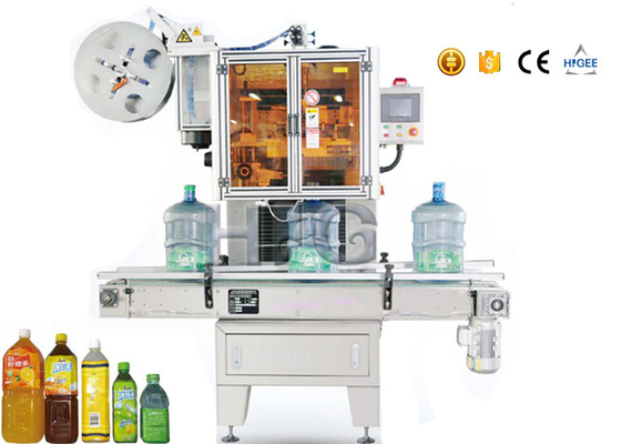 China máquina Sleeving automática do psiquiatra 2.5kw mineral garrafa de água de 3 galões aplicada fornecedor