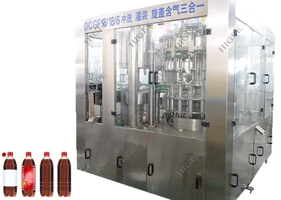 China 3 em 1 sistema de controlo carbonatado do PLC da máquina de enchimento da lata de bebida do refresco fornecedor
