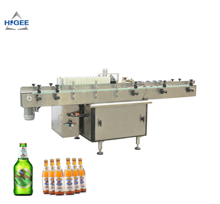 China Molhe/máquina de etiquetas frio da colagem para os tubos das latas dos frascos das garrafas de vidro de cerveja fornecedor